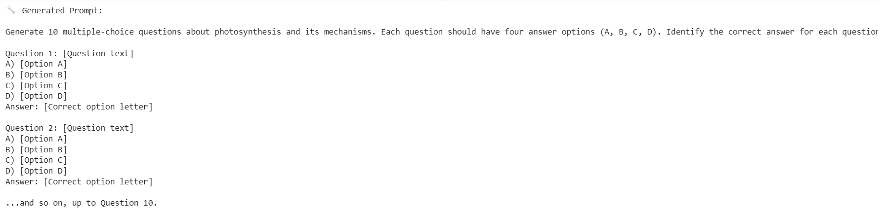 AI Flashmind Quiz